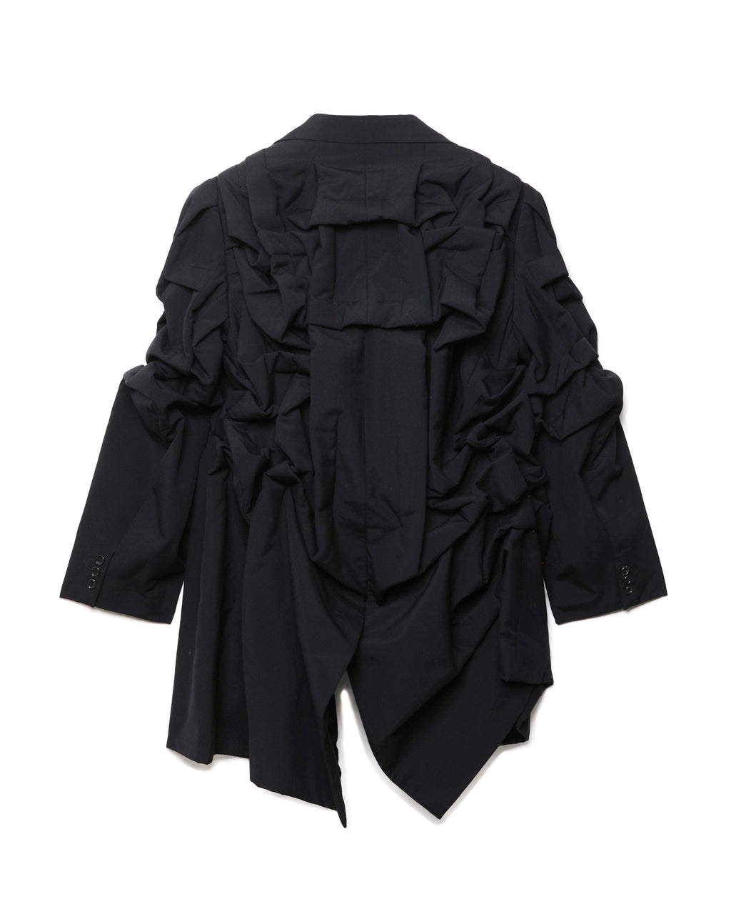 Ruffled blazer
