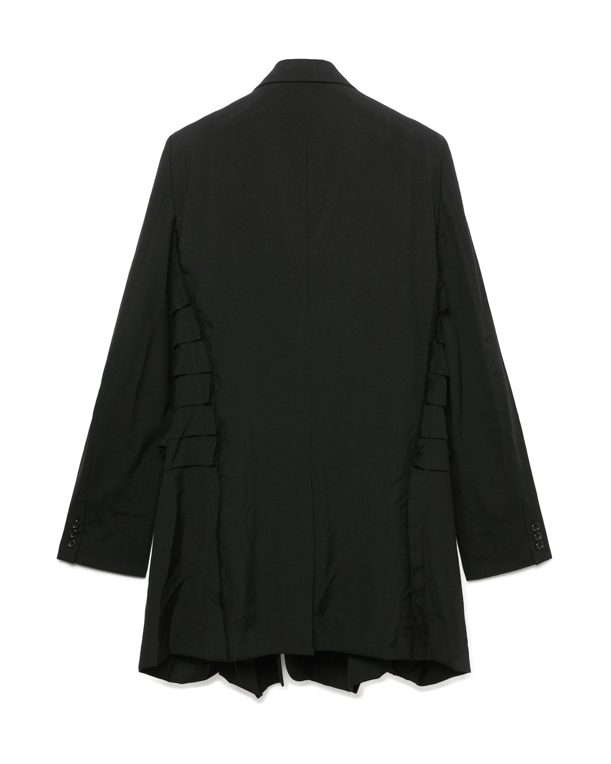 Ruffled blazer