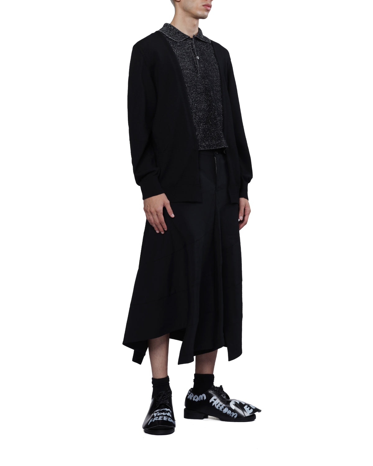 Polo cardigan