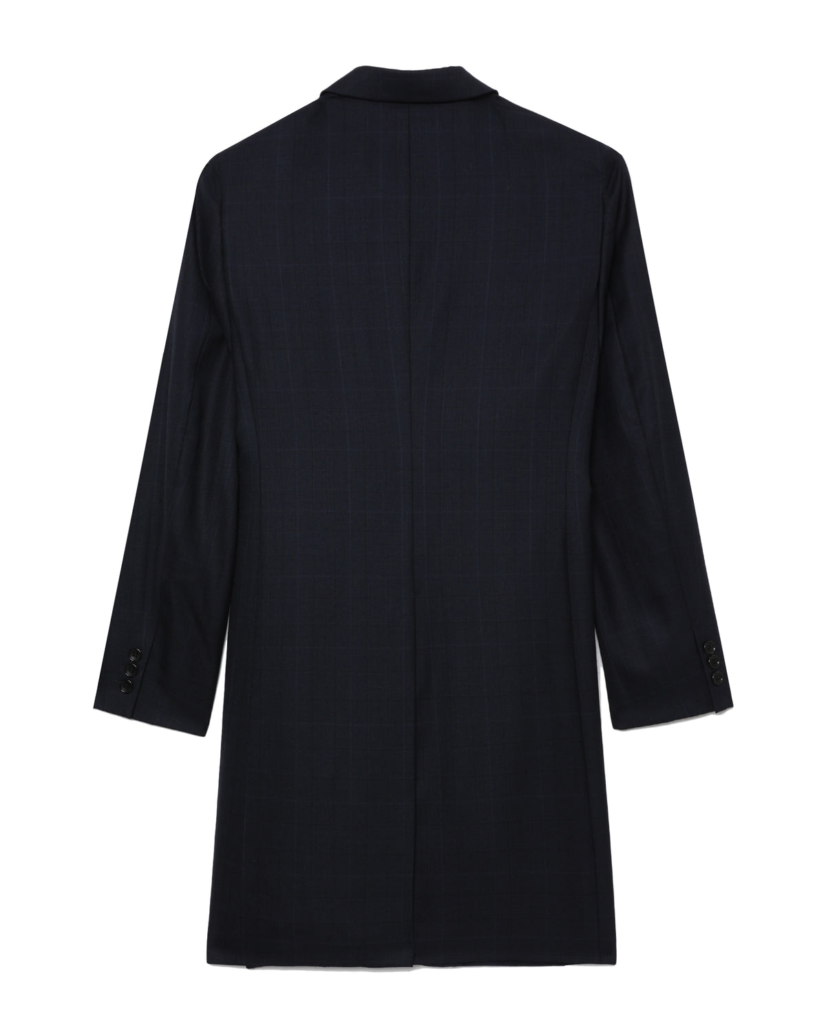 Long blazer with zipper embellishment