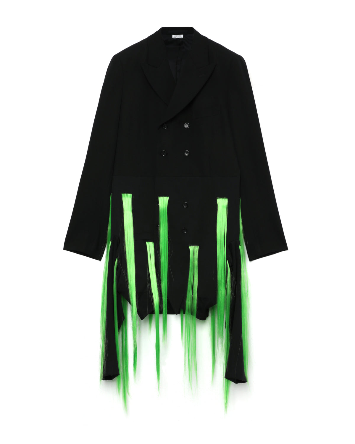Hem detail double breasted blazer