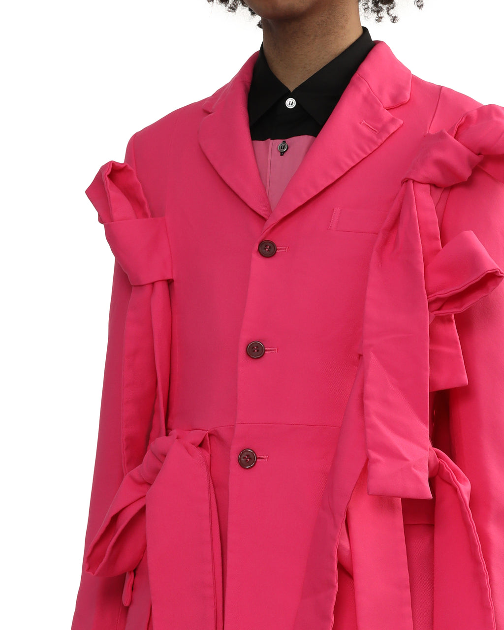 Ribbon coat
