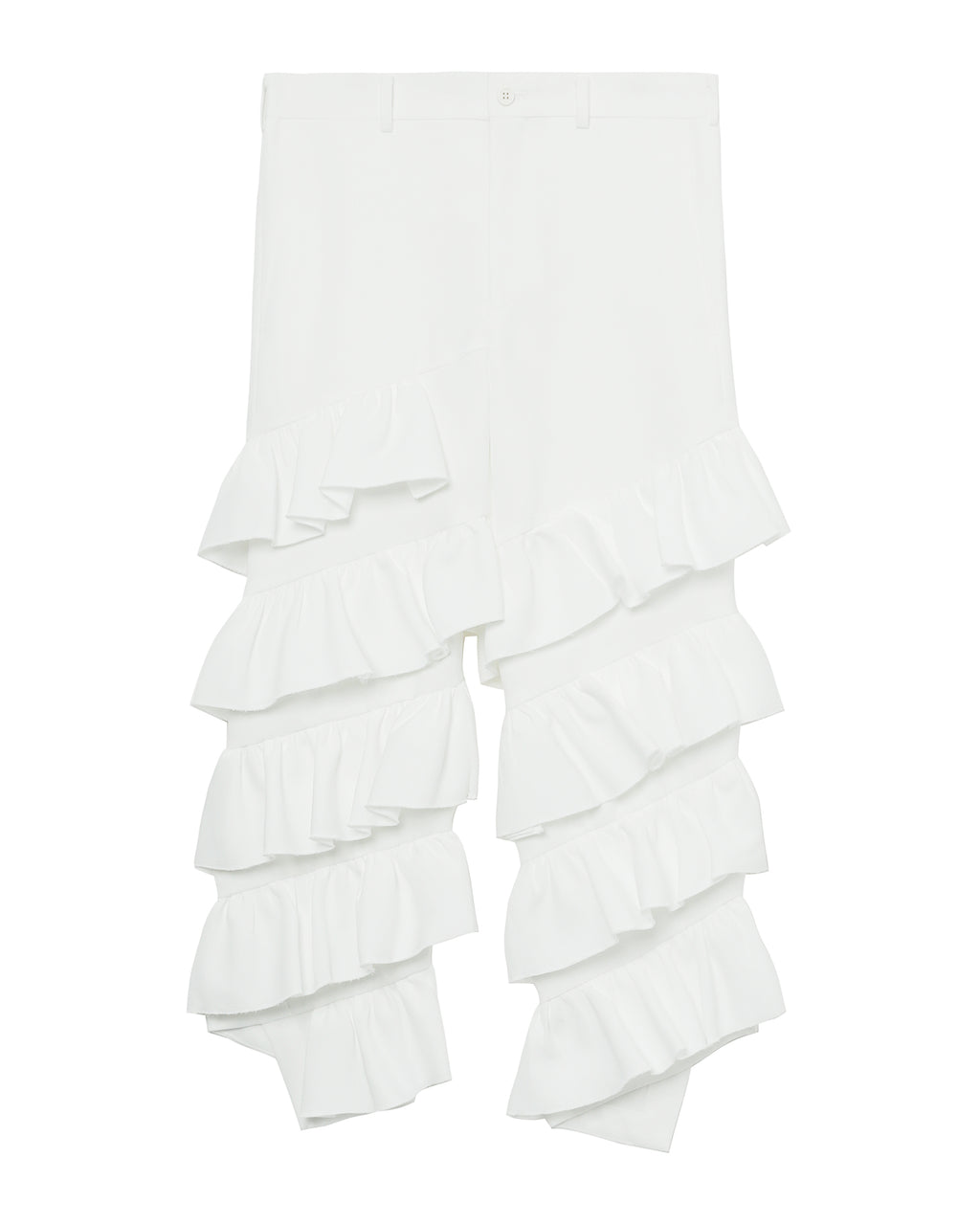 Tiered cropped pants