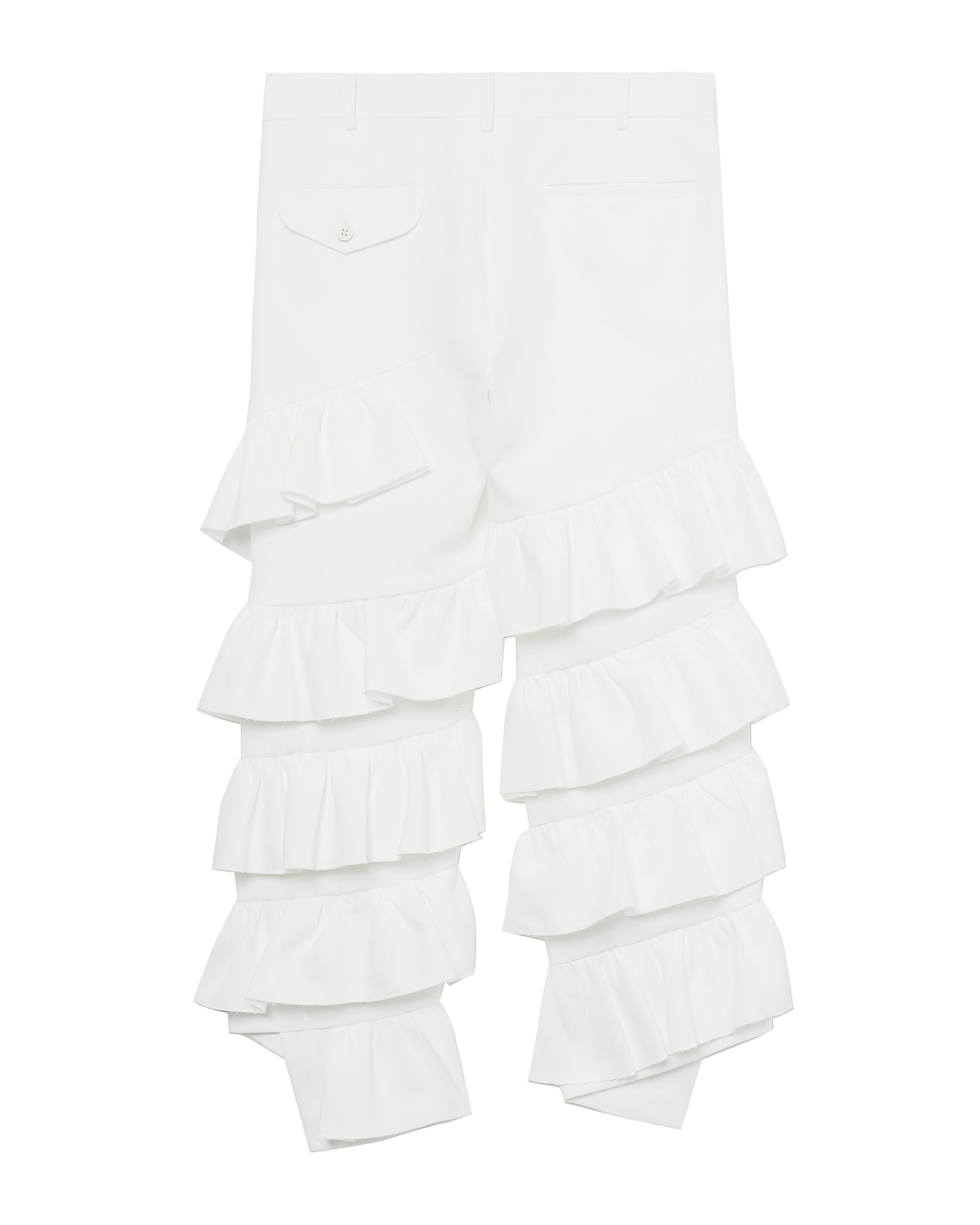 Tiered cropped pants