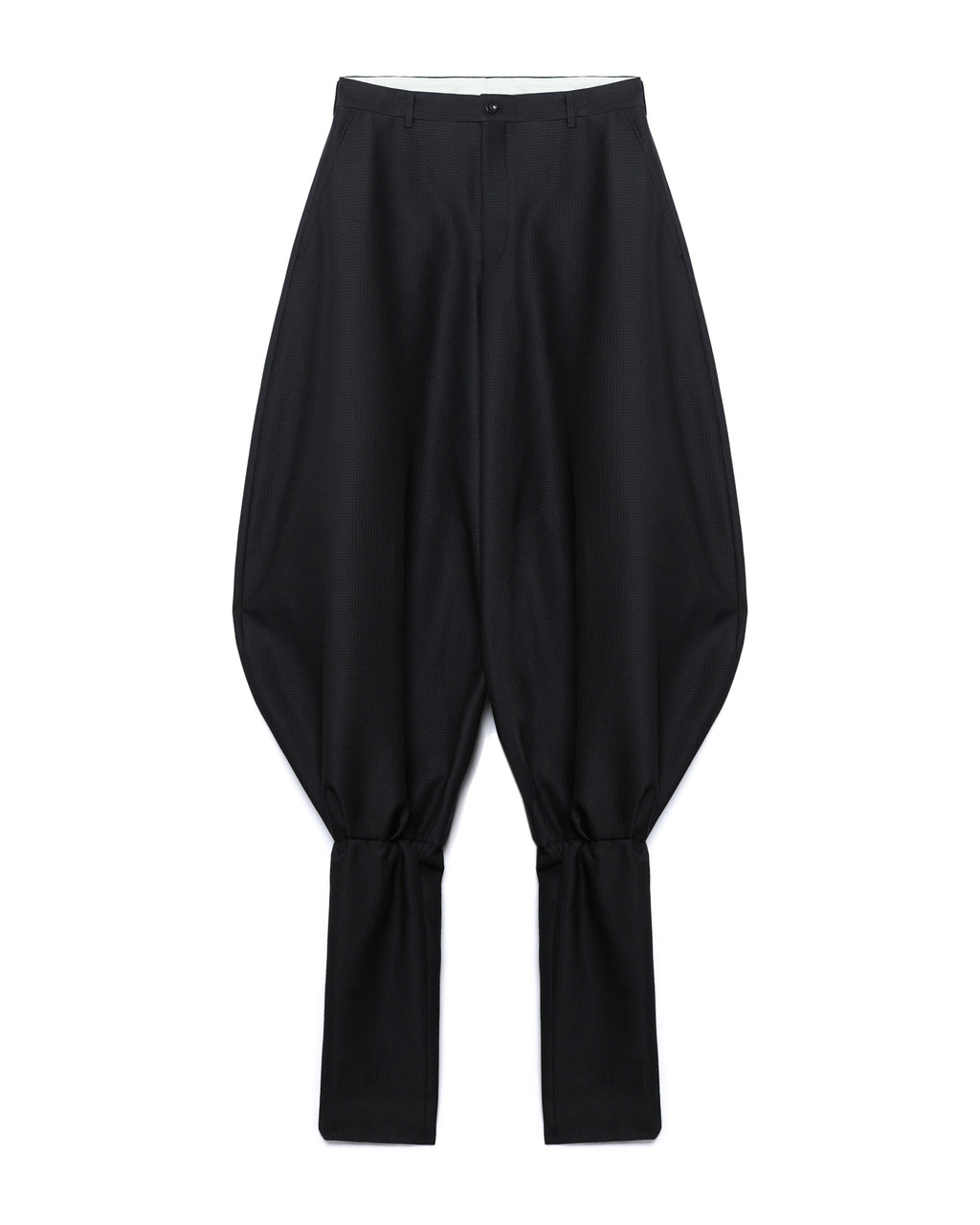 Drop-crotch pants