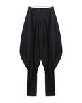 Drop-crotch pants