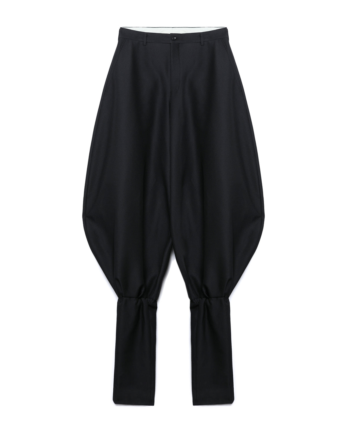 Drop-crotch pants
