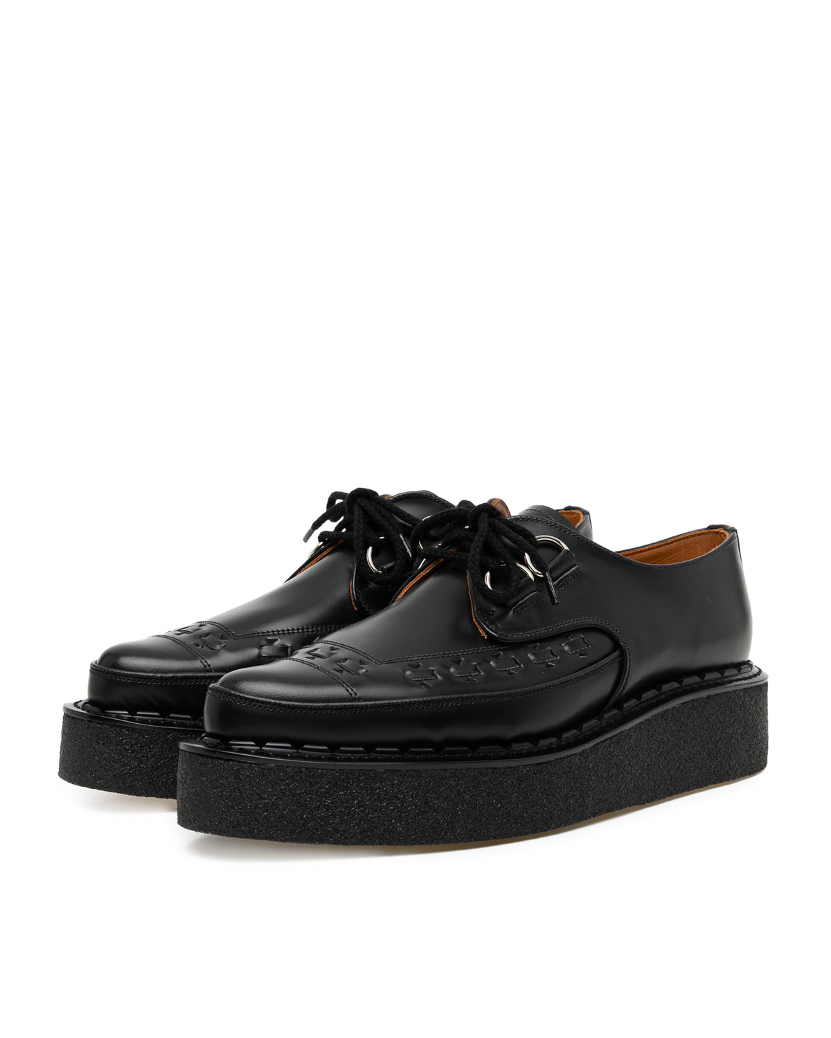 X George Cox platform brogues