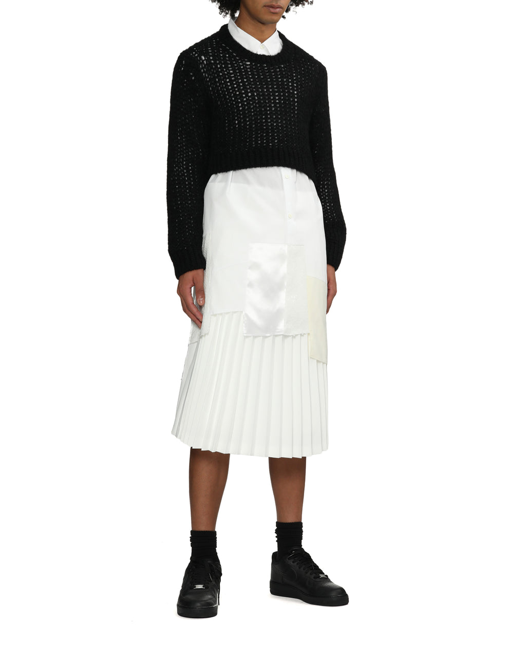 Pleated skorts