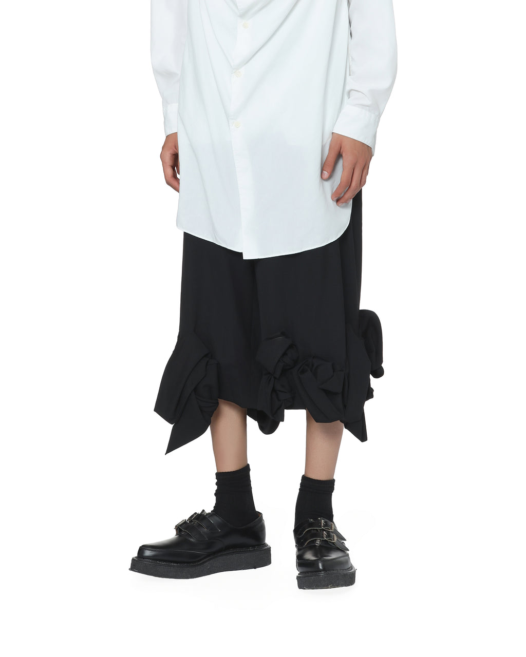 Ruffled pants