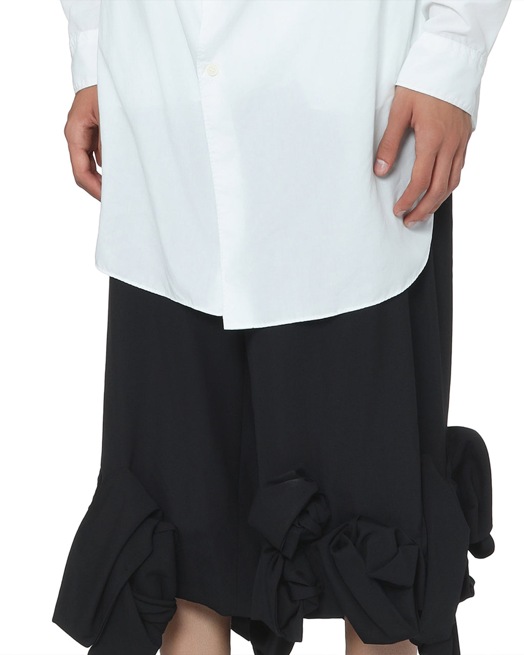 Ruffled pants