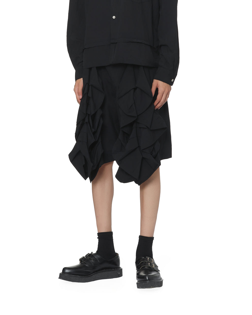Ruffled shorts