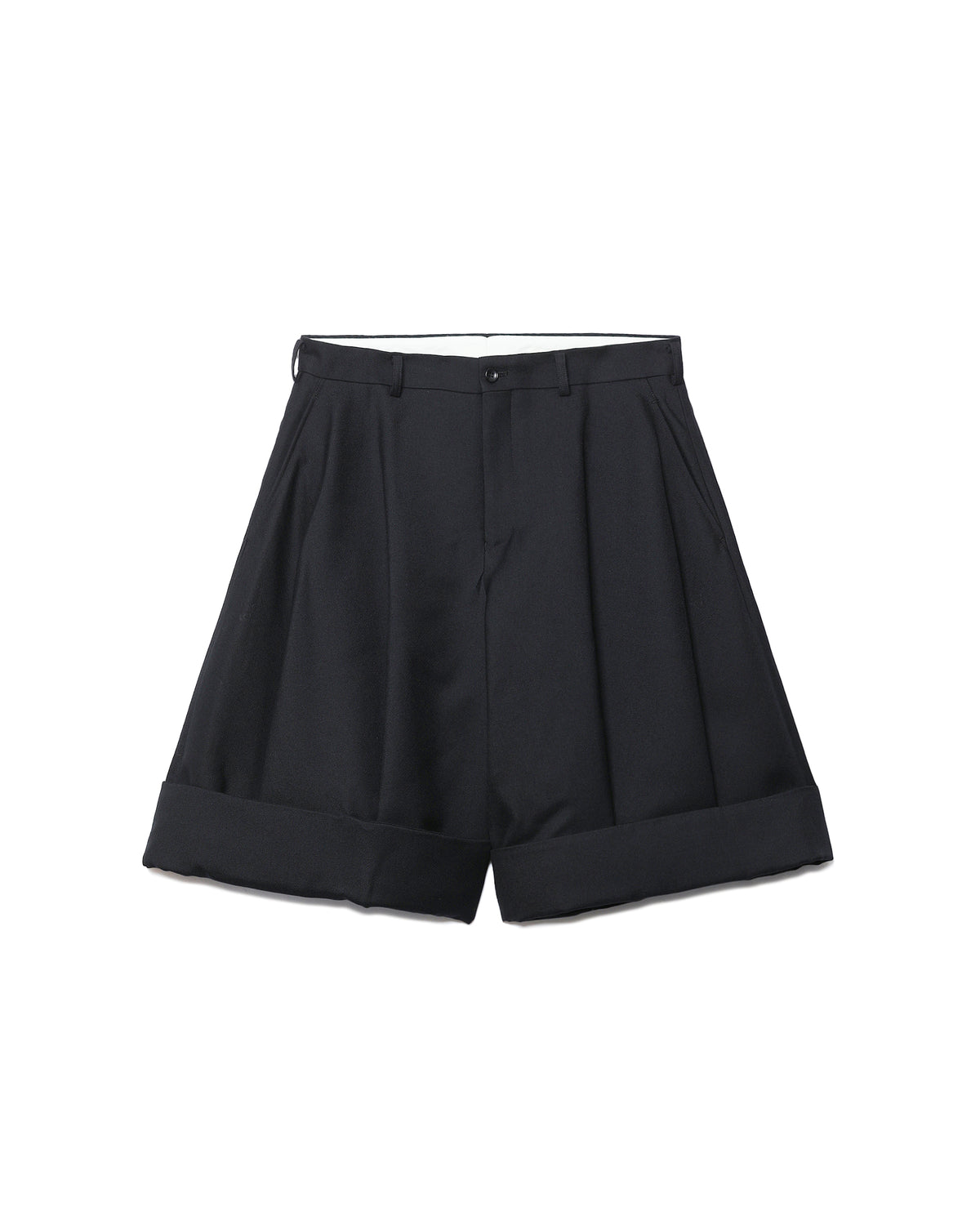 Pleated shorts