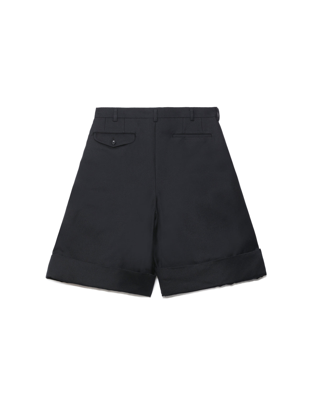 Pleated shorts