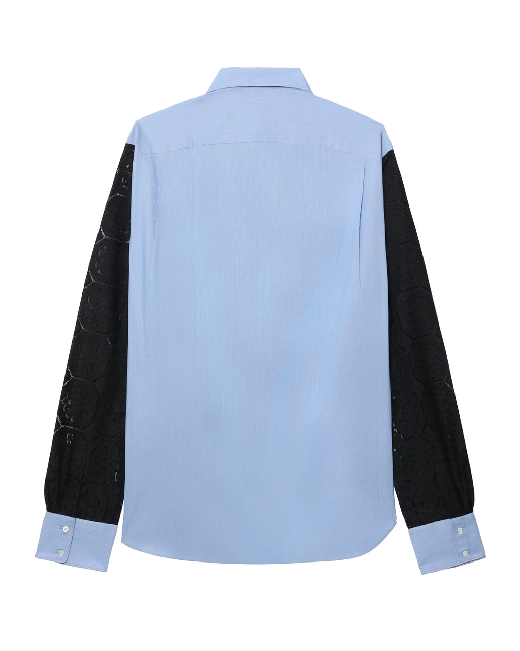 Lace-sleeve shirt