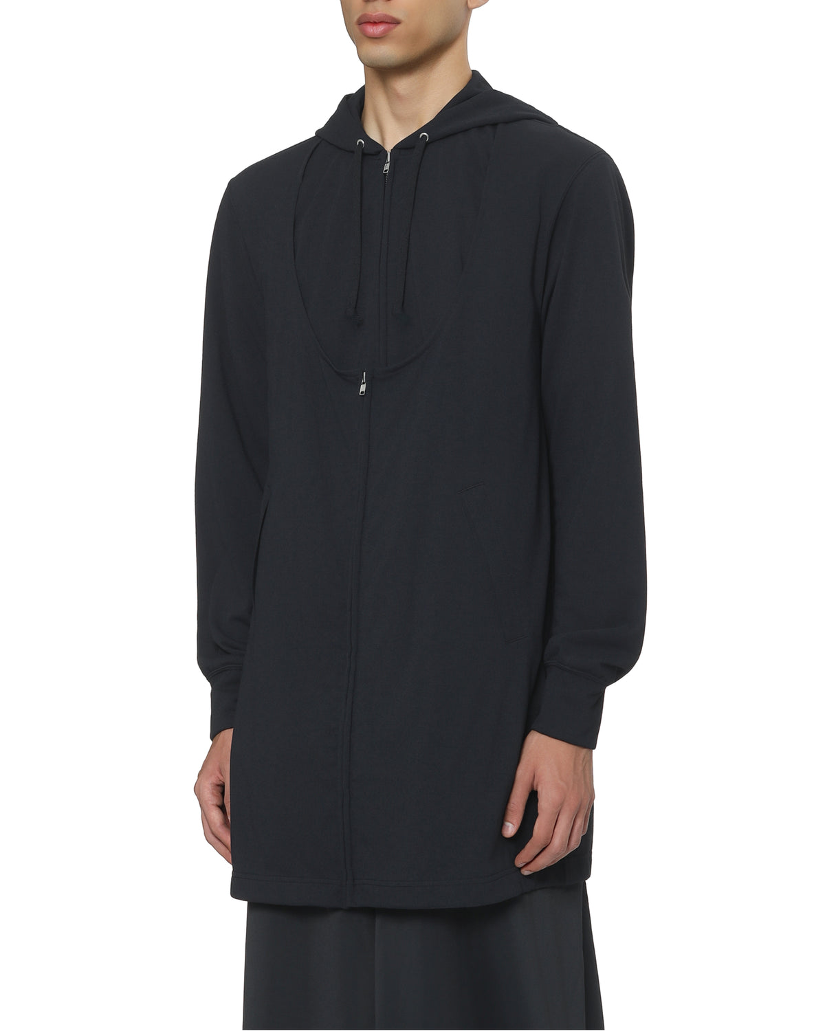 Hooded coat