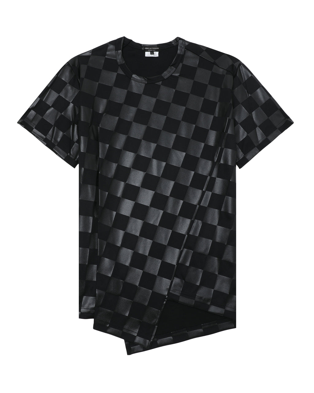 Checked tee