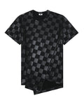 Checked tee