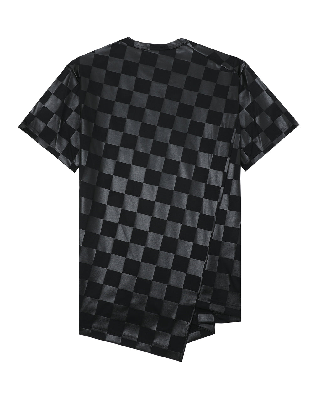 Checked tee