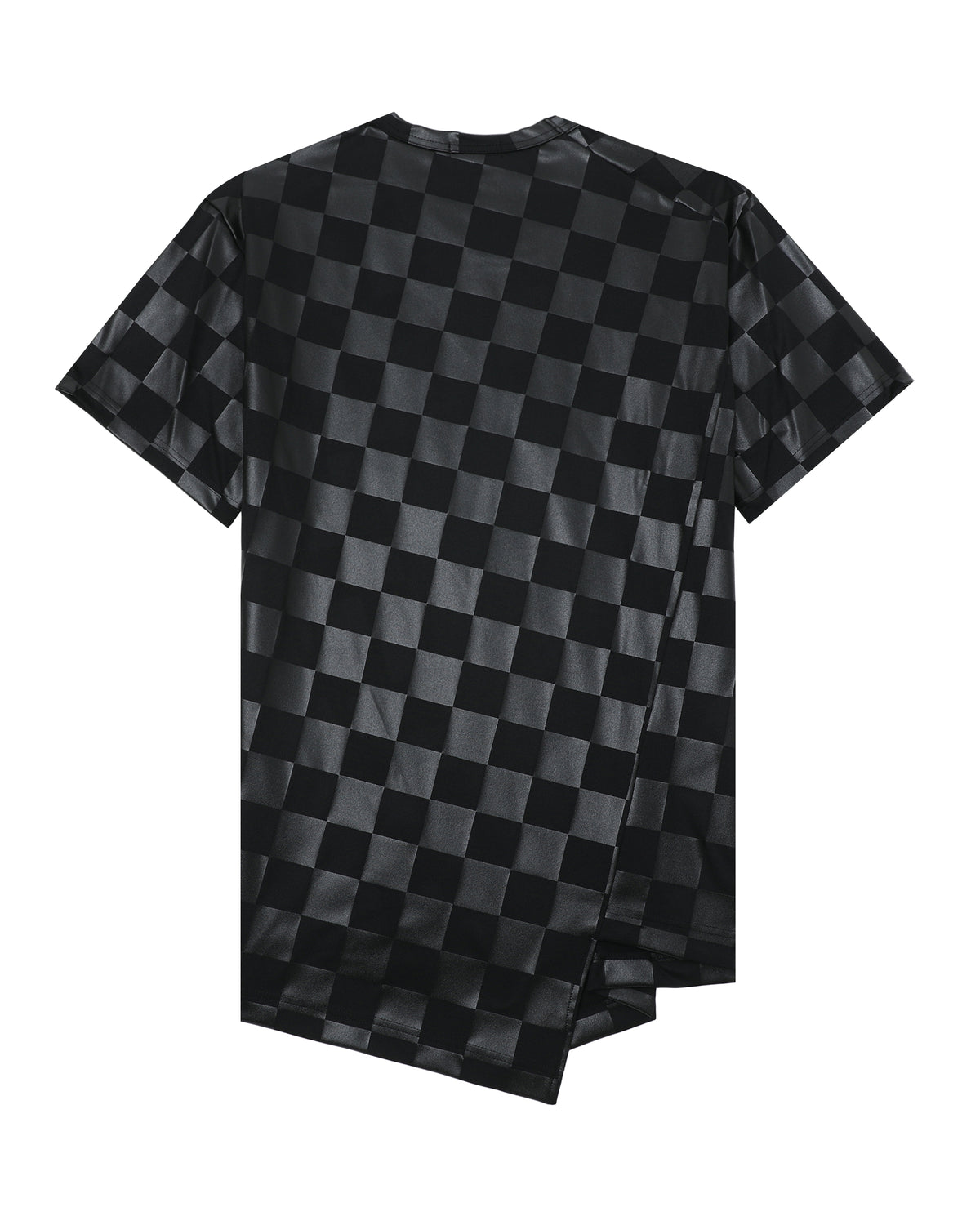 Checked tee