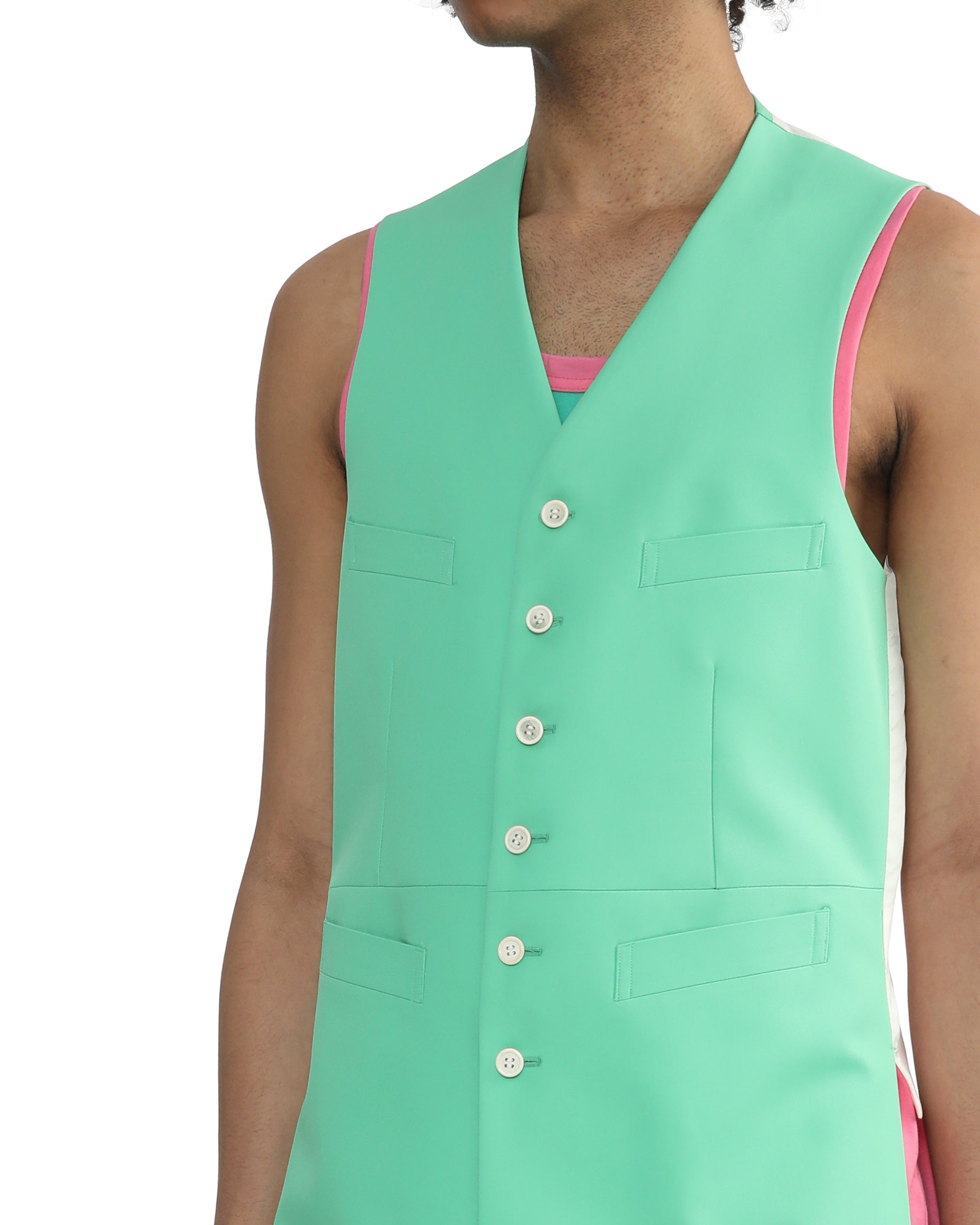 V-neck vest