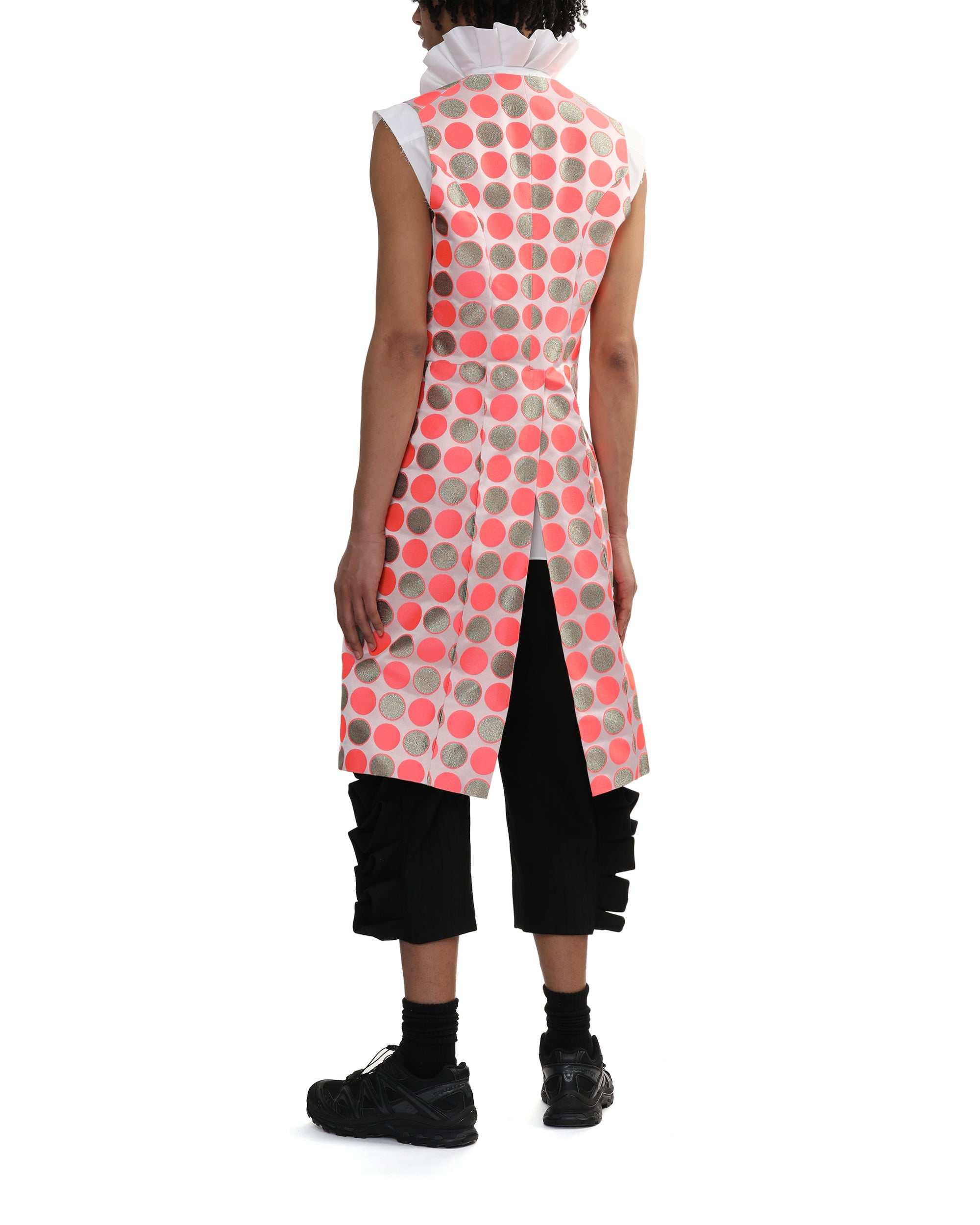 Polka dot vest