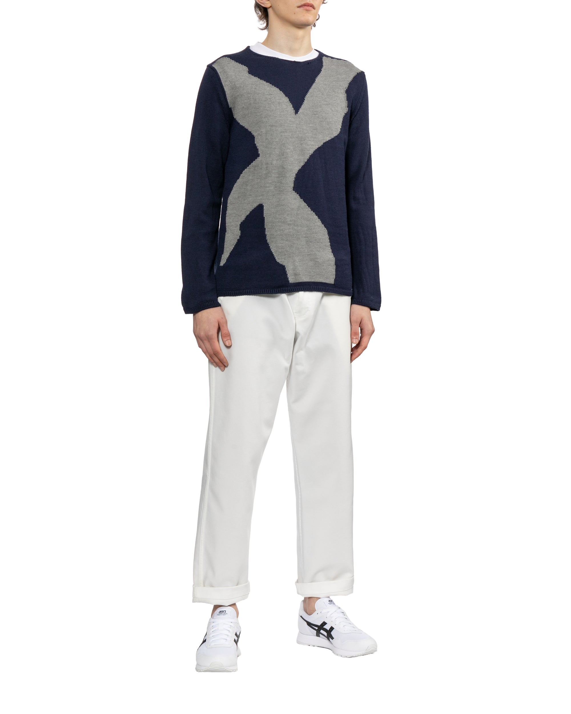 Graphic sweater