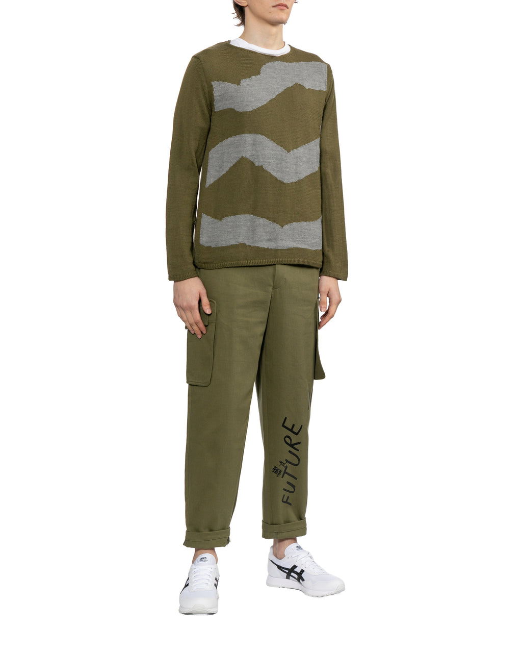 Graphic sweater