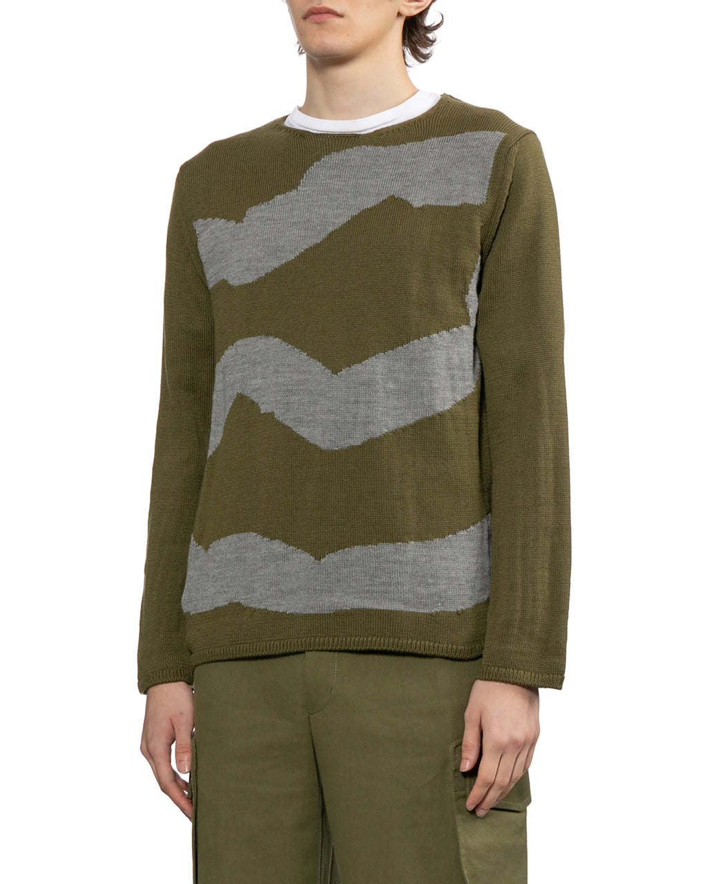 Graphic sweater