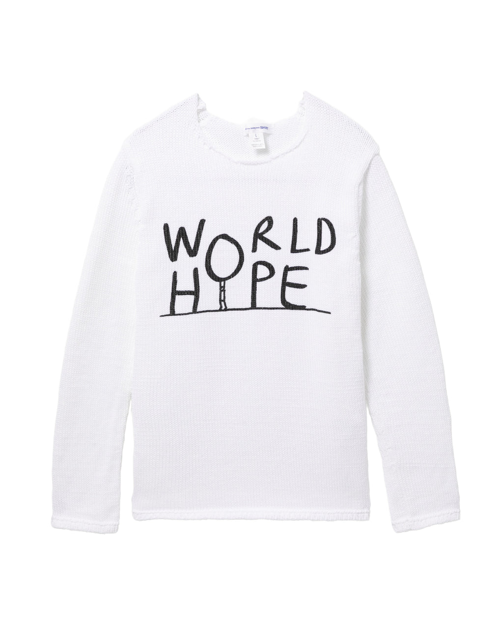 Slogan sweater