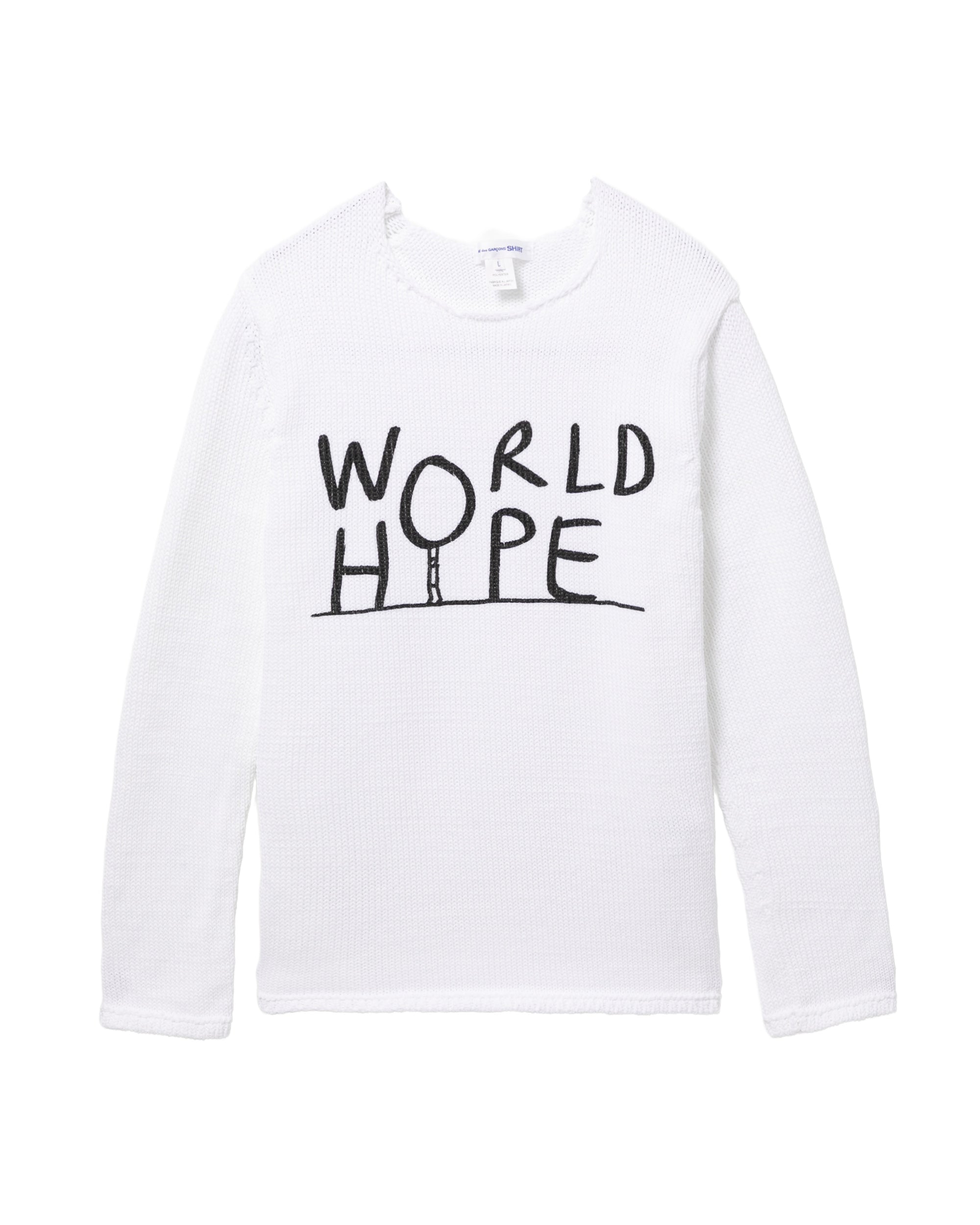 Slogan sweater