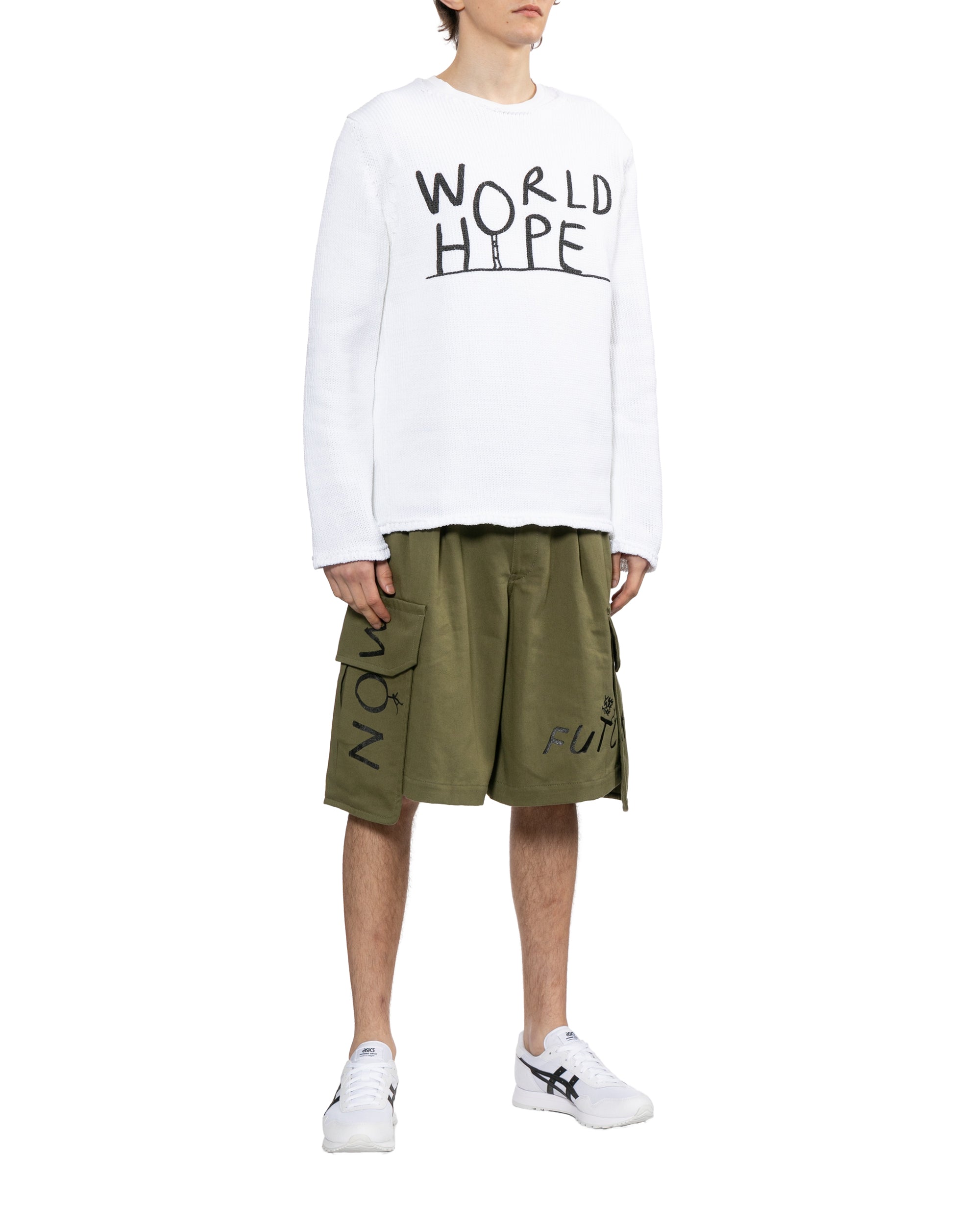 Slogan sweater