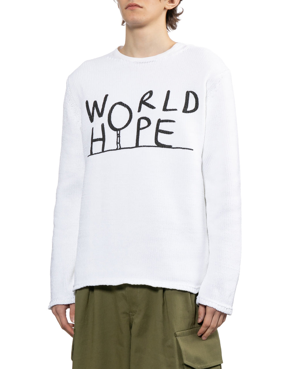 Slogan sweater