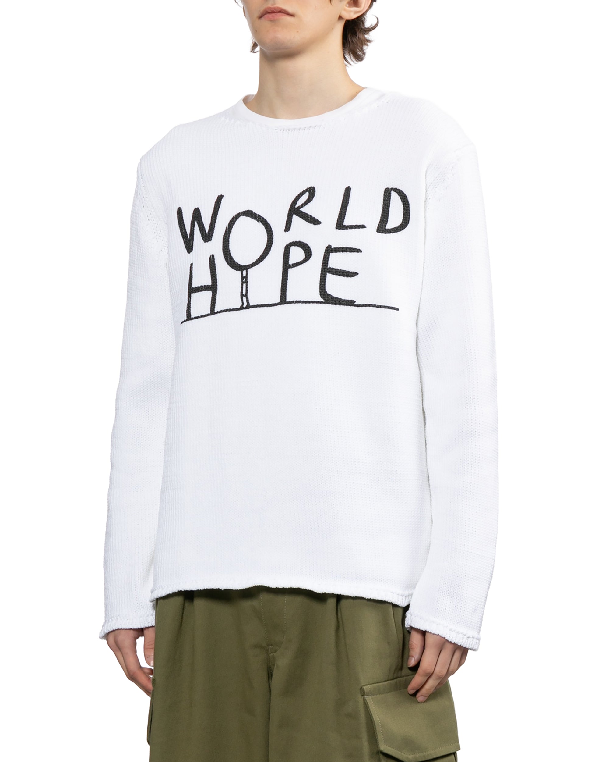 Slogan sweater
