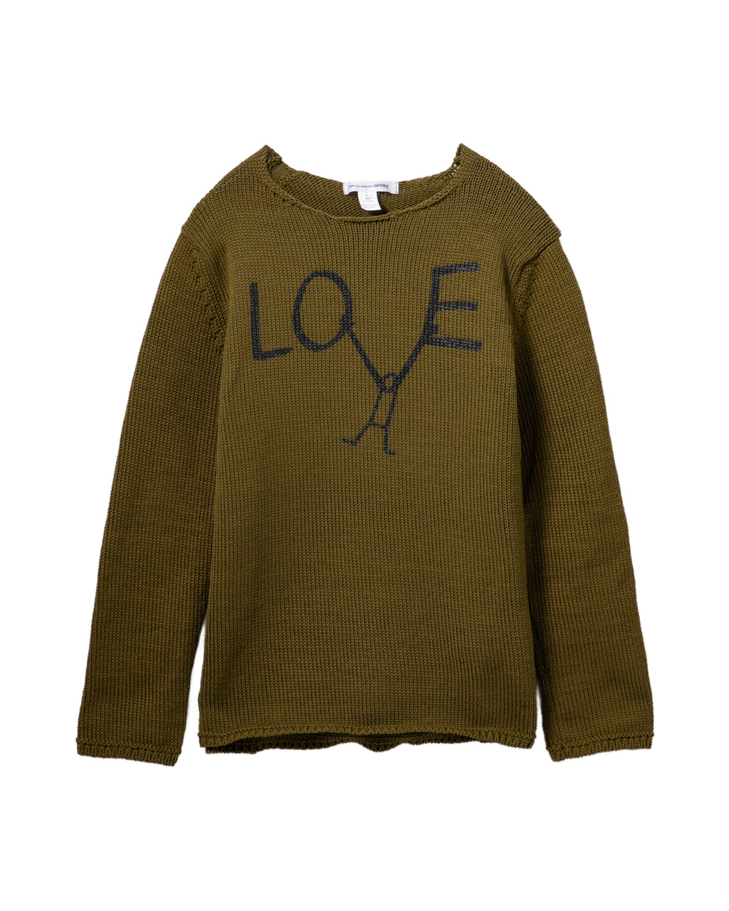 Slogan sweater