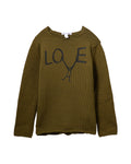 Slogan sweater