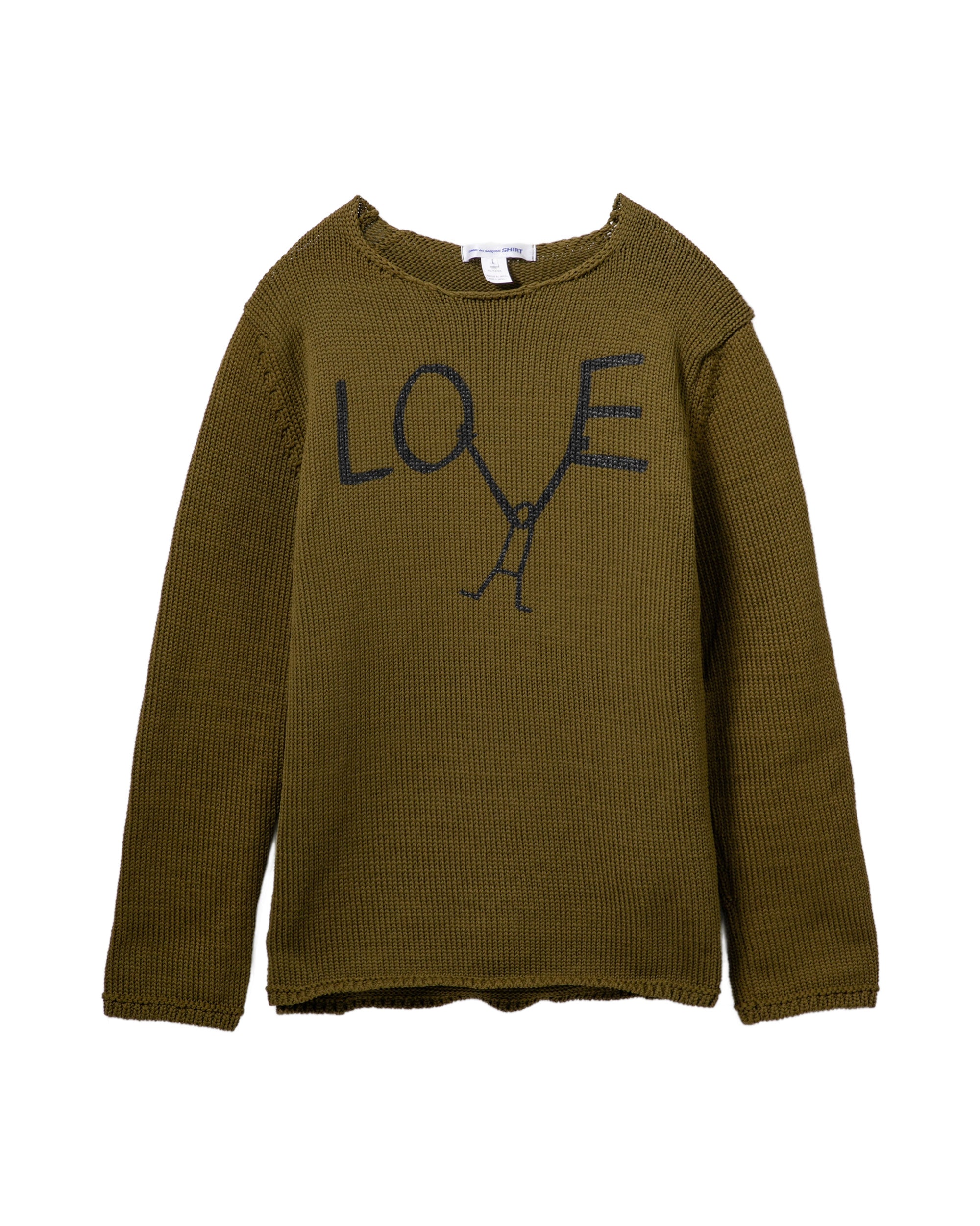 Slogan sweater