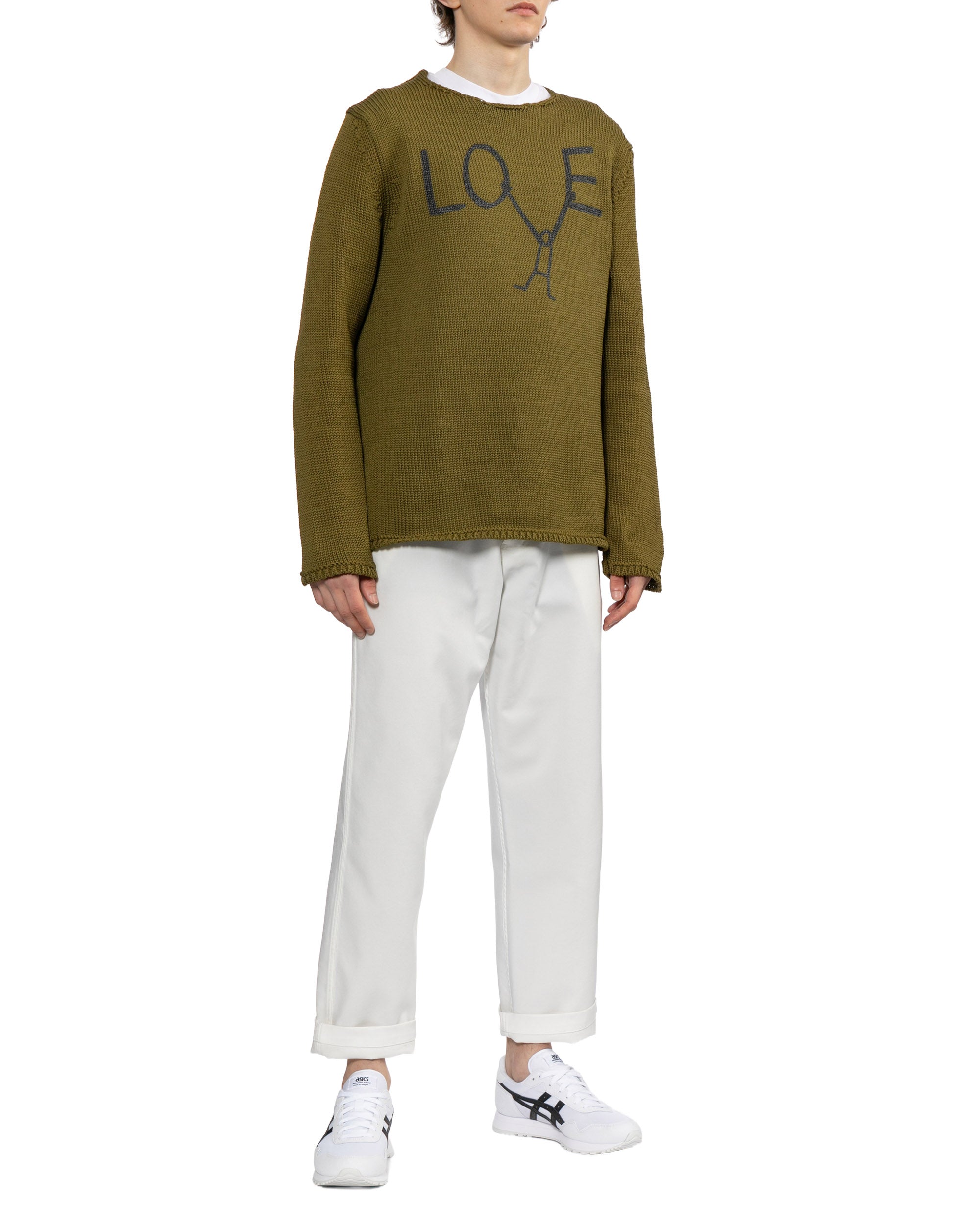 Slogan sweater