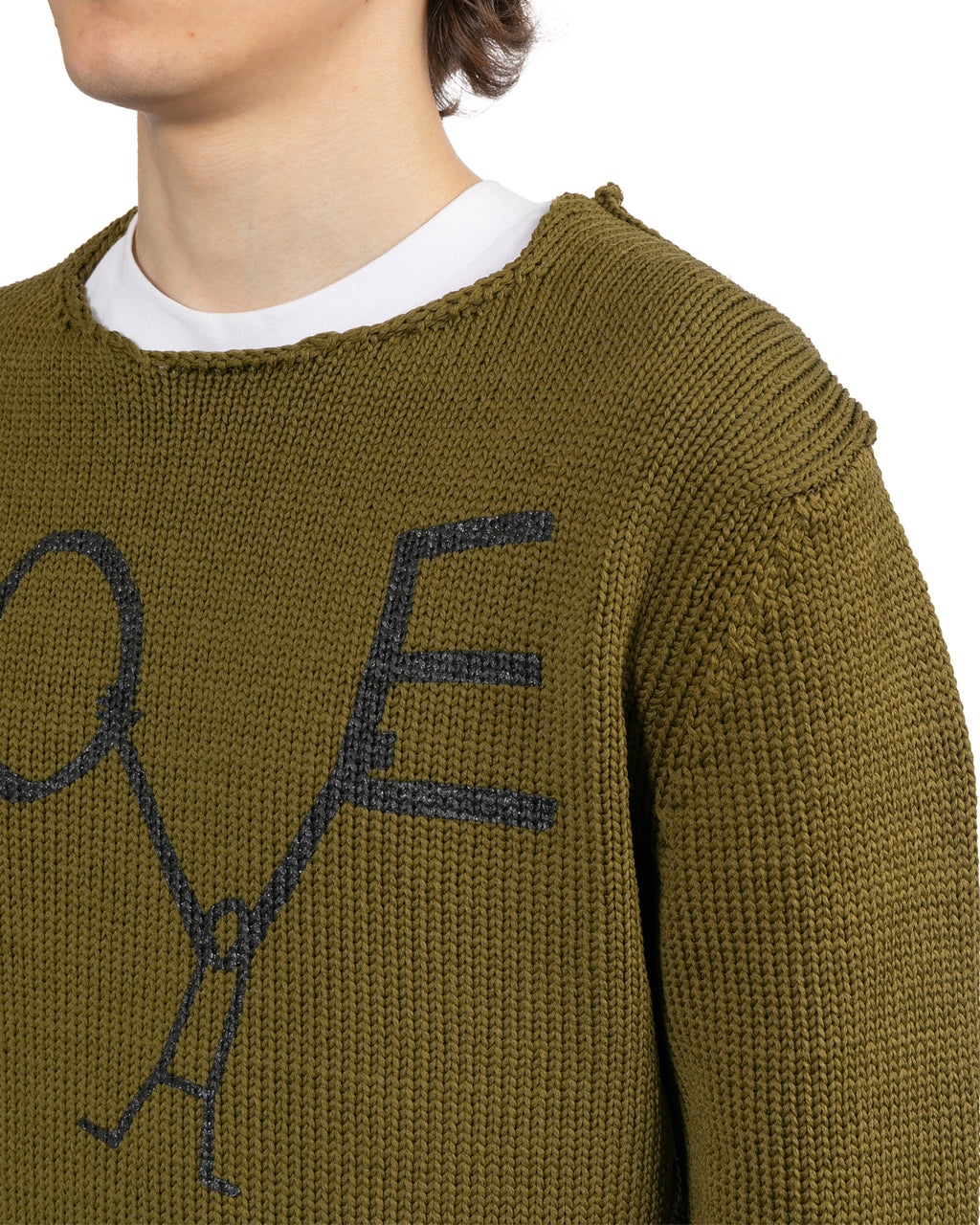 Slogan sweater