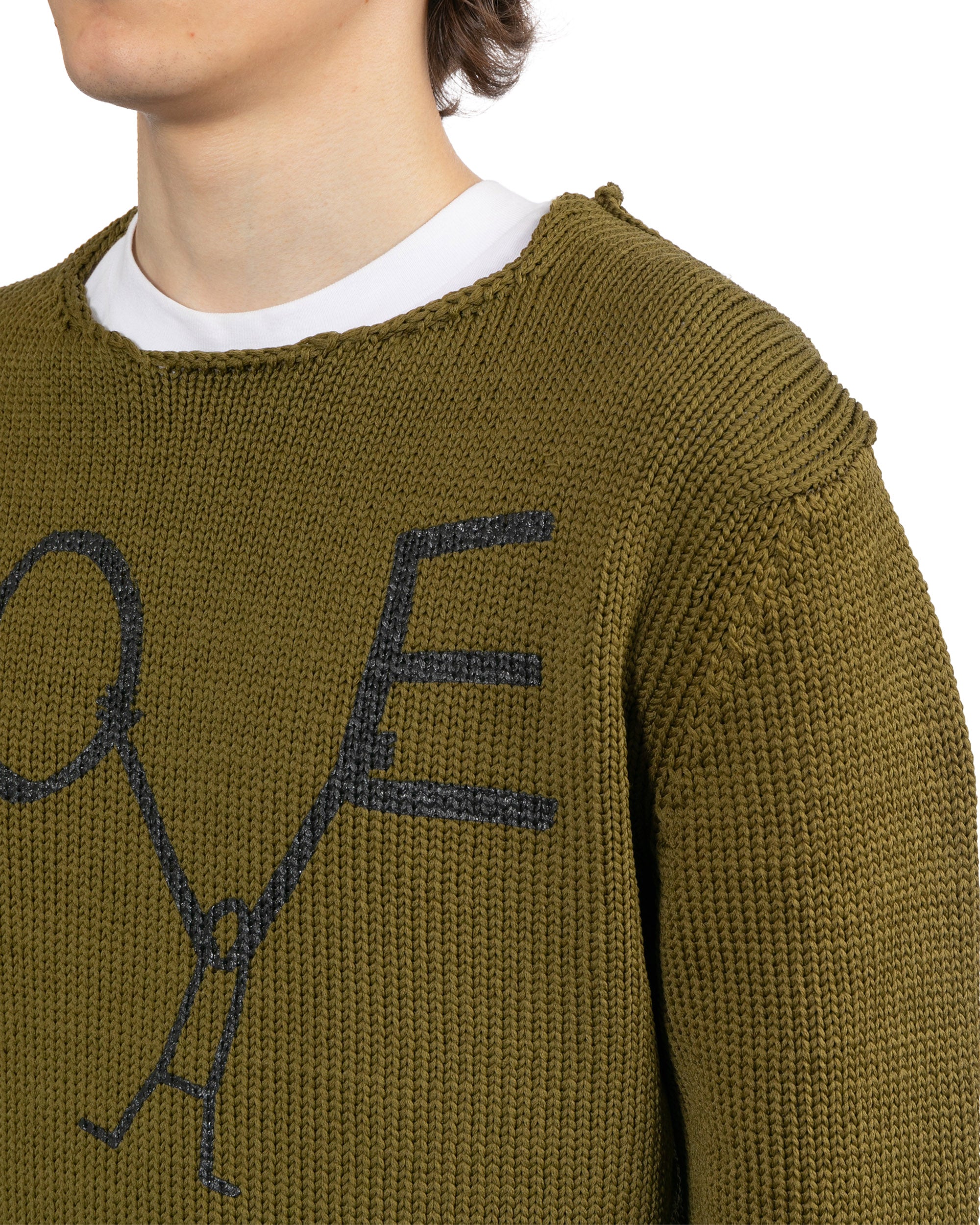 Slogan sweater