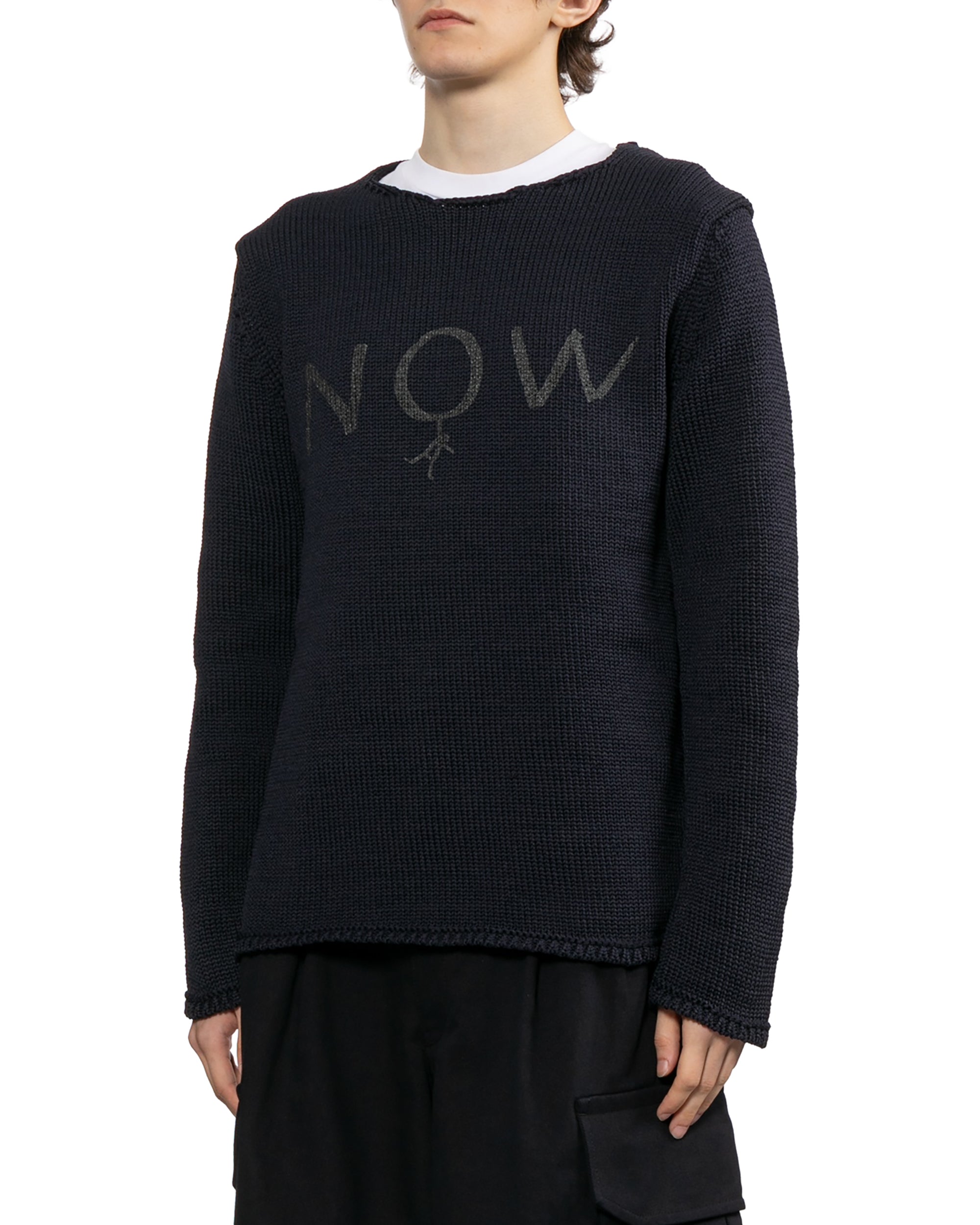 Slogan sweater