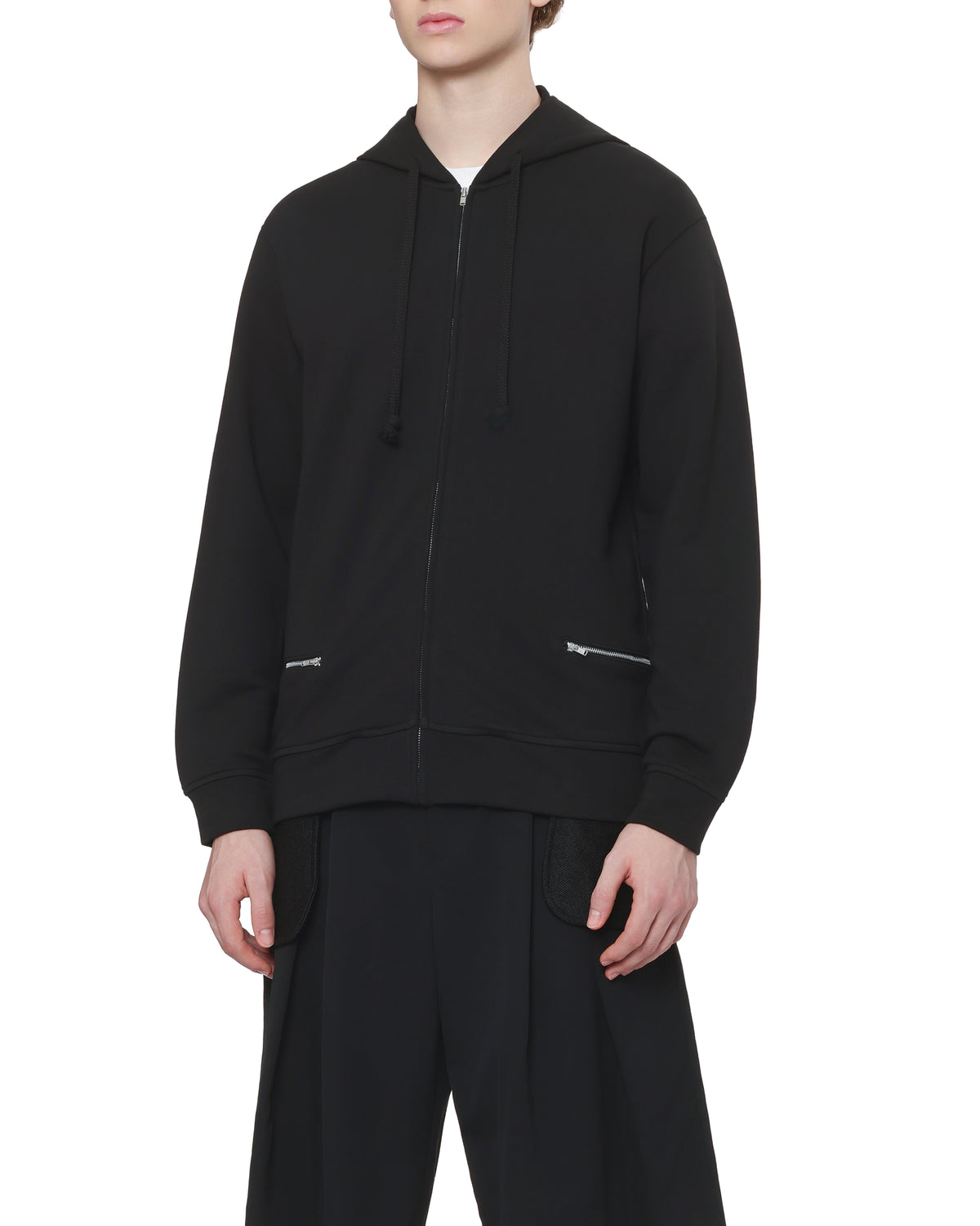 Zip-up hoodie