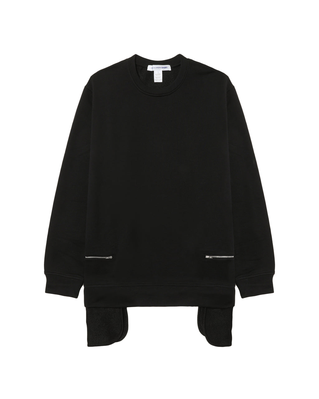 Zip pocket sweatshirt