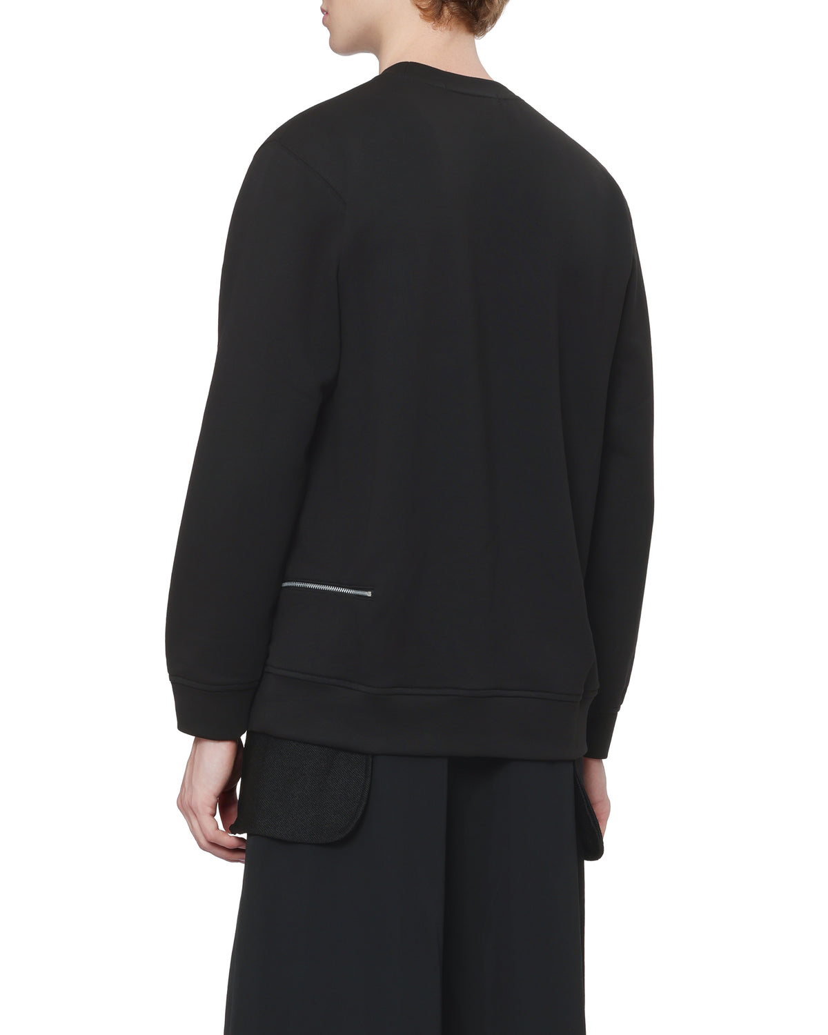 Zip pocket sweatshirt