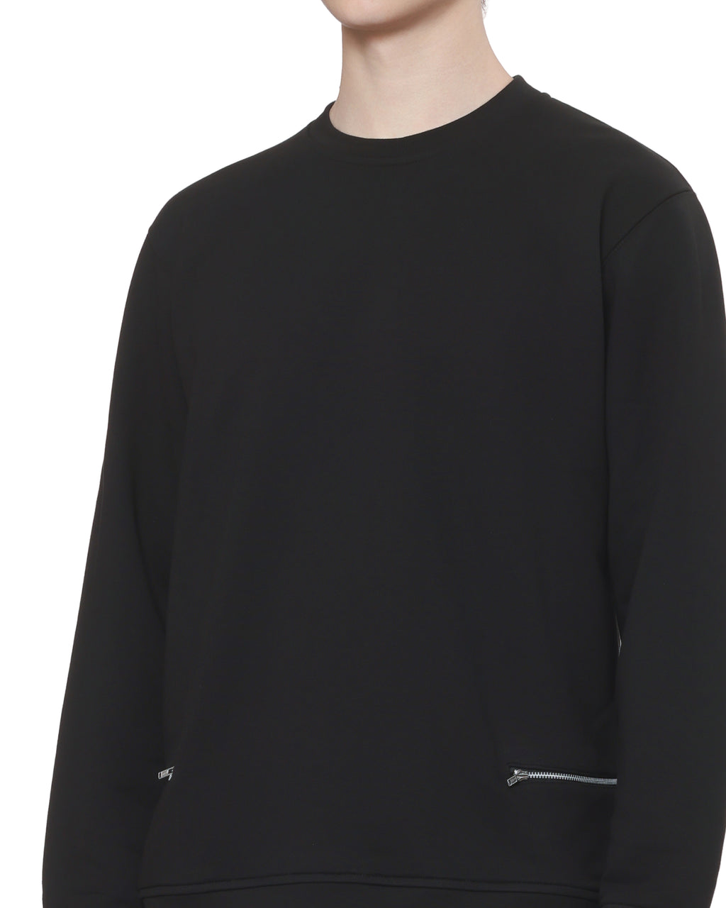 Zip pocket sweatshirt