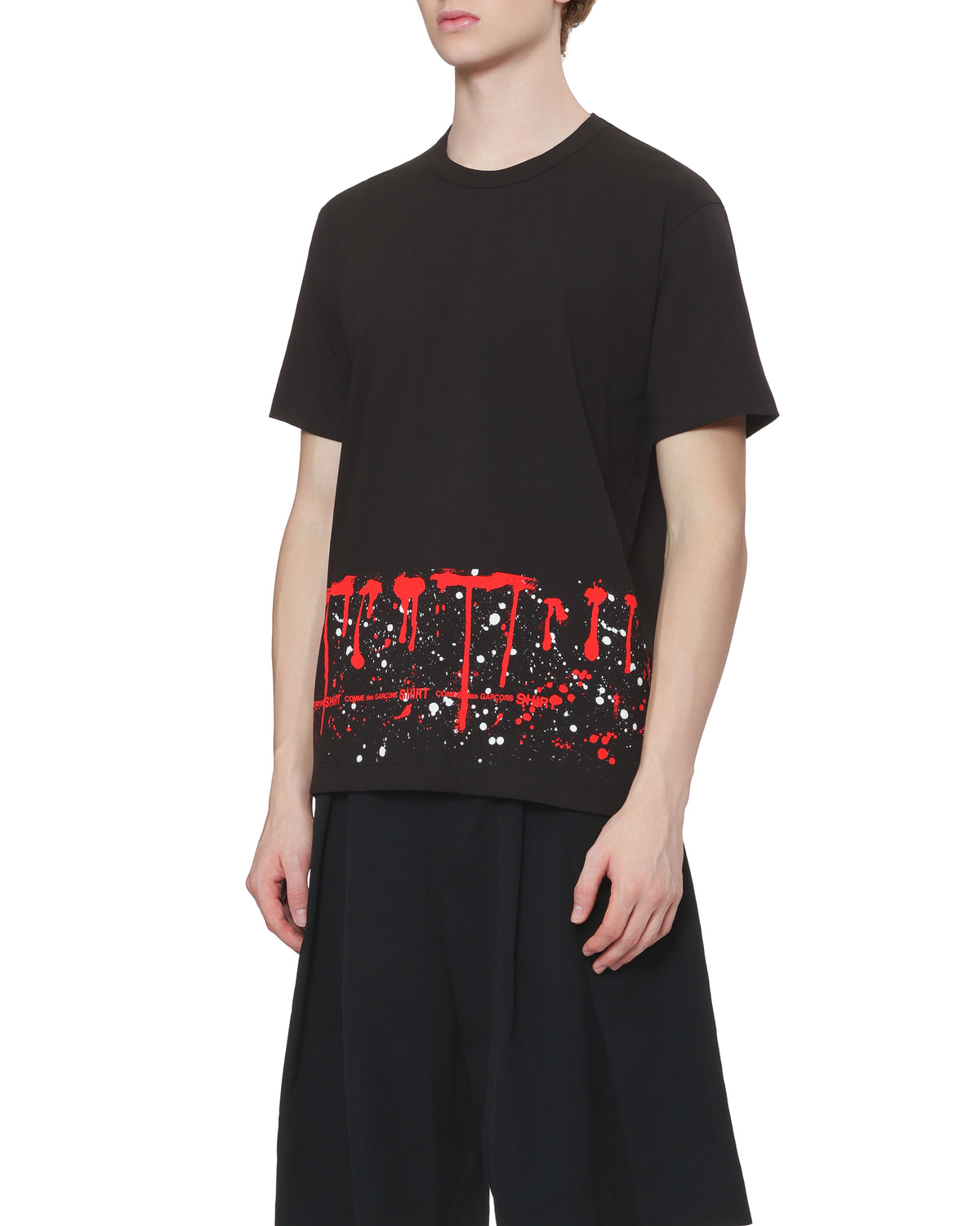 Paint print tee