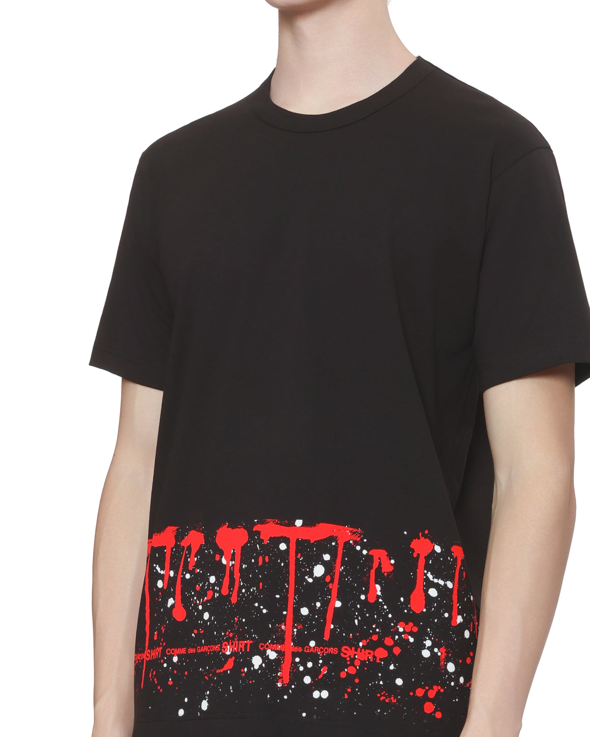 Paint print tee
