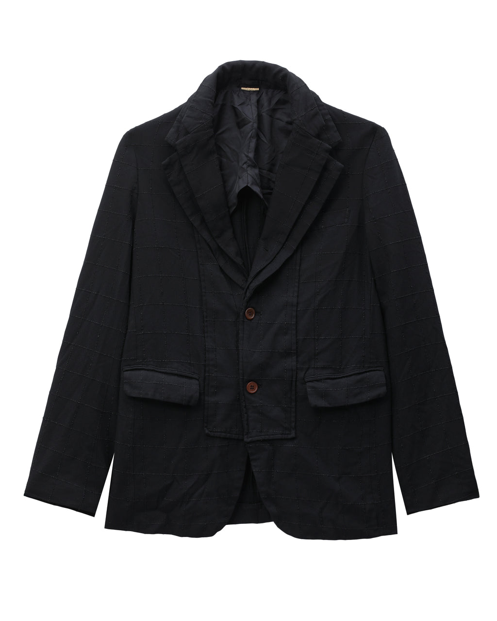 Check blazer