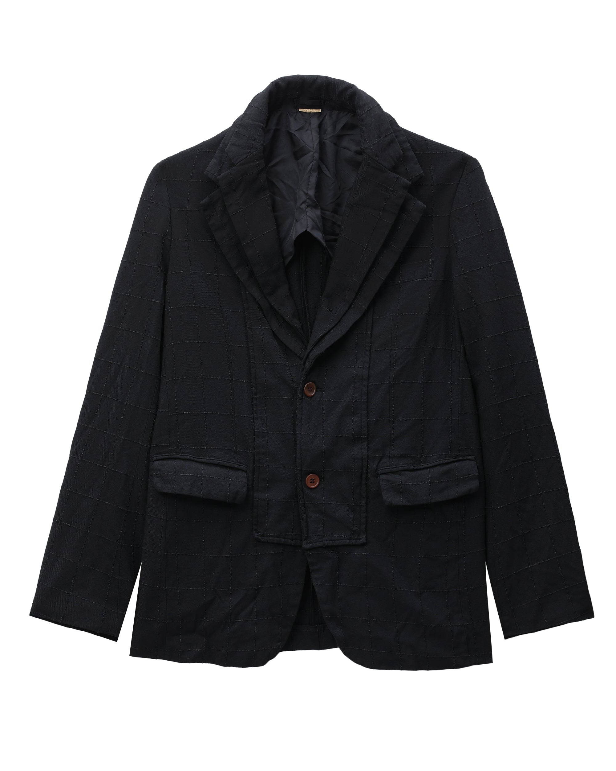 Check blazer