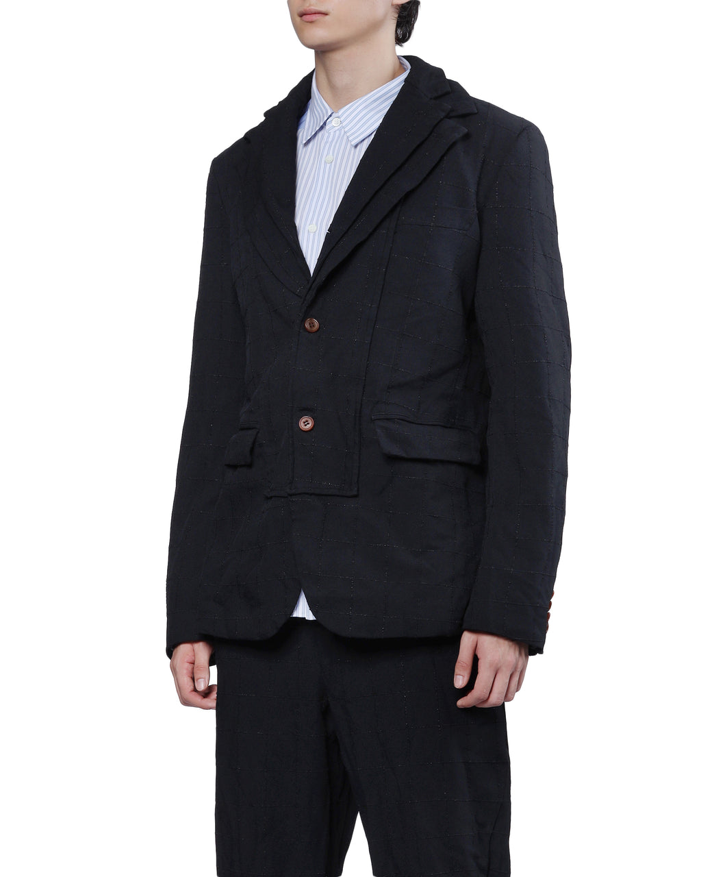 Check blazer